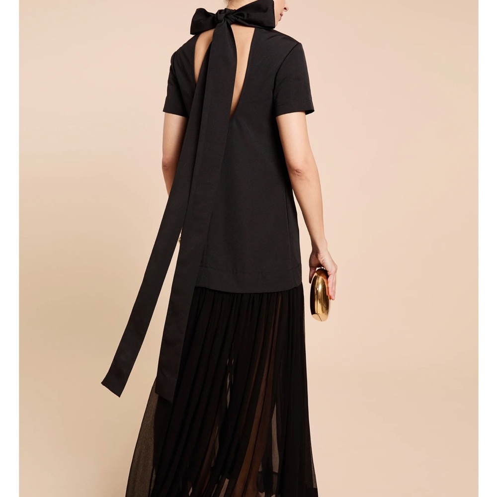 Elegant Black Formal Dress - Picture 3 of 6